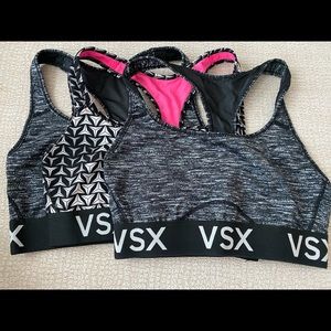Size Small set of 3 Victoria’s Secret Sports Bras